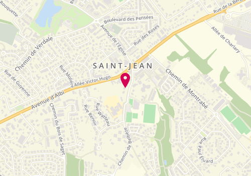 Plan de DULOUT Killian, 8 Chemin Belbeze, 31240 Saint-Jean
