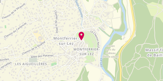 Plan de MORVAN Joël, 2 Bis Rue du Belvedere, 34980 Montferrier-sur-Lez