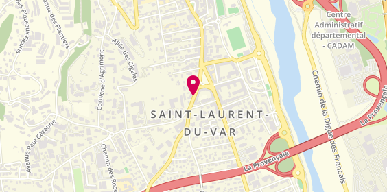 Plan de MAGNIN Julia, 521 Avenue de la Liberation, 06700 Saint-Laurent-du-Var
