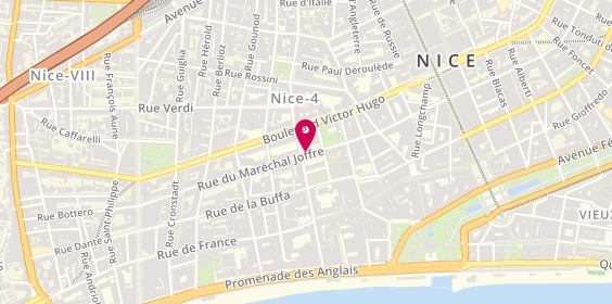 Plan de CARZO Philippe, 32 Rue du Maréchal Joffre, 06000 Nice