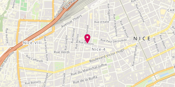 Plan de SCHOCH Jean Philippe, 37 Rue Rossini, 06000 Nice