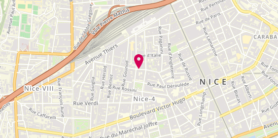 Plan de FONTAINE Fabrice, 35 Avenue Clemenceau, 06000 Nice