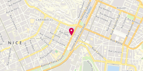 Plan de AZUELOS Joëlle, 16 Avenue Saint Jean Baptiste, 06000 Nice