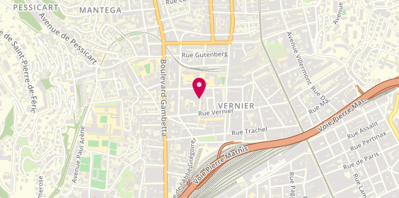 Plan de BOIDARD Christophe, 9 Rue Torrini, 06000 Nice