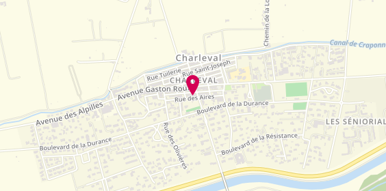 Plan de PIERRE Olivier, 24 Rue des Aires, 13350 Charleval