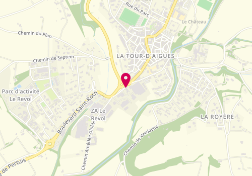 Plan de THEUNIS Bruno, 42 Boulevard de Saint Roch, 84240 La Tour-d'Aigues