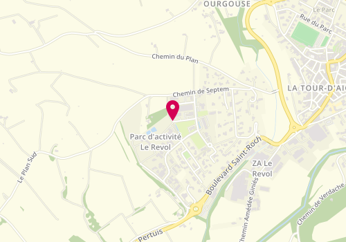 Plan de LABORIE Olivia, 305 Chemin du Tour du Revol, 84240 La Tour-d'Aigues