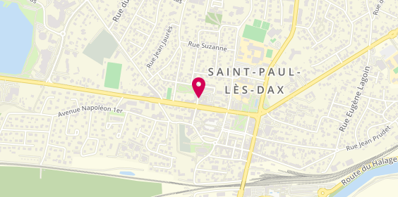 Plan de DERAMAIX Mickaël, 10 Rue Camille Claudel, 40990 Saint-Paul-lès-Dax