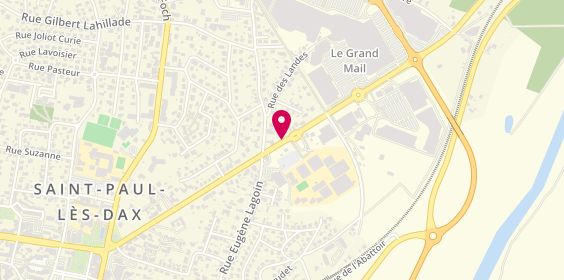 Plan de LEBIGRE Gwenaëlle, 713 Boulevard Saint Vincent Paul, 40990 Saint-Paul-lès-Dax