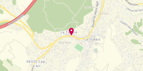Plan de GASQUET Laura, 2 Route de Nice, 06320 La Turbie