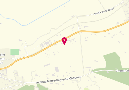 Plan de TERRIN-LACOMBE Fanny, Route de Saint Remy, 13103 Saint-Étienne-du-Grès