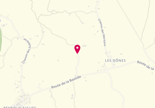 Plan de MAUDET Emmanuelle, 1 Chemin de Raye Perdue, 84240 Peypin-d'Aigues