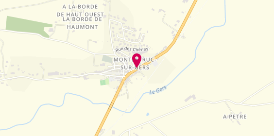 Plan de LADO Fernandez Sonia, 117 Route d'Agen, 32390 Montestruc-sur-Gers