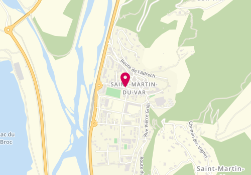 Plan de CAVALLONI Laetitia, 1 Avenue Pasteur, 06670 Saint-Martin-du-Var