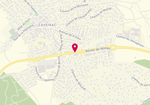 Plan de ROCHER Cédric, 6 Route de Nîmes, 30820 Caveirac