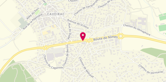 Plan de ANSELME Pierre, 6 Route de Nîmes, 30820 Caveirac