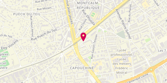 Plan de PERRERA Sylvain, 15 Rue du Vaccares, 30900 Nîmes