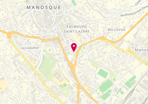 Plan de WOUTERS Pascale, 80 Boulevard Charles de Gaulle, 04100 Manosque