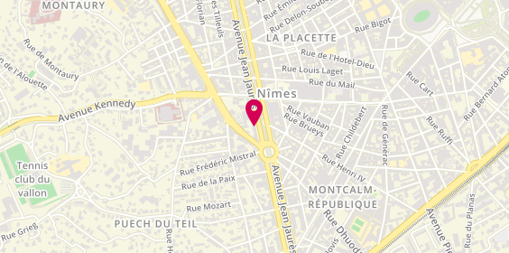 Plan de DARDONVILLE Luc, 68 Avenue Jean Jaurès, 30900 Nîmes