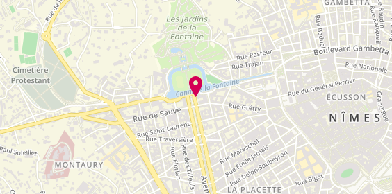 Plan de CLESSIENNE Laurent, 1 Boulevard Jean Jaurès, 30900 Nîmes
