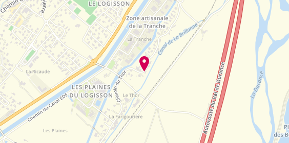 Plan de ROUX Axel, 539 Chemin du Thor, 04180 Villeneuve