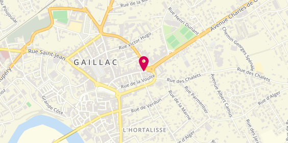 Plan de CATHALA-LEVEQUE Pascale, 85 Rue des Freres Delga, 81600 Gaillac