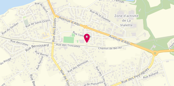 Plan de BOULADE Alexandre, 17 Rue Camille Claudel, 81150 Marssac-sur-Tarn
