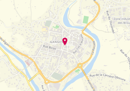 Plan de RIGAUD Jannic, 4 Rue du Noguier, 34190 Ganges