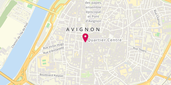 Plan de RENOUARD Romain, 13 Rue Bancase, 84000 Avignon