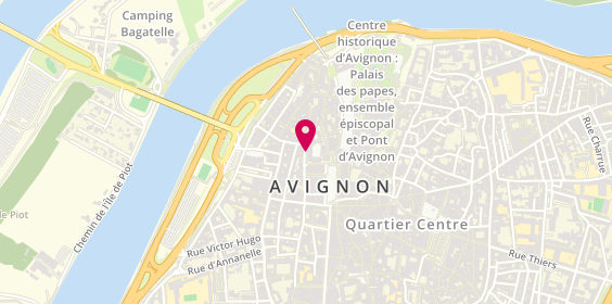 Plan de BERNARD Vincent, 6 Rue Moliere, 84000 Avignon