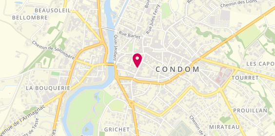 Plan de CONTE Nathalie, 6 Rue Ichon, 32100 Condom