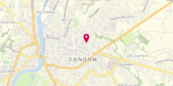 Plan de BRIERE Amandine, 21 Boulevard de la Liberation, 32100 Condom