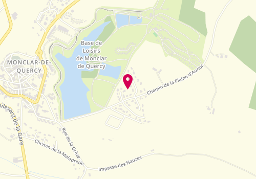 Plan de RAISSEGUIER Camille, 1 Esplanade des Lacs, 82230 Monclar-de-Quercy
