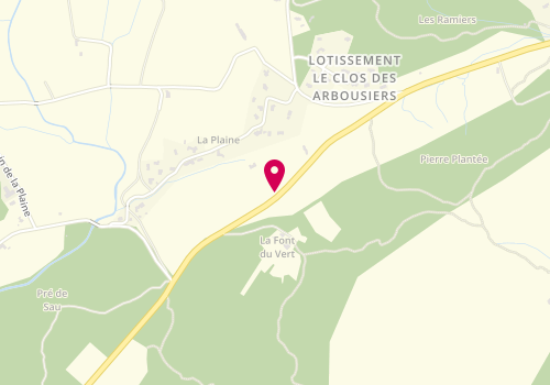 Plan de LOPIN Gilles, 1430 Route de Saint Hippolyte du Fort, 30170 Durfort-et-Saint-Martin-de-Sossenac