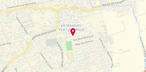 Plan de AYMÉ Raphaël, 55 Avenue de Fossombrone, 84320 Entraigues-sur-la-Sorgue