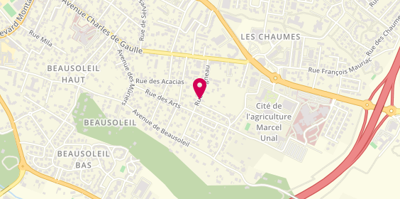 Plan de BOYE Marc, 220 Rue Fragneau, 82000 Montauban