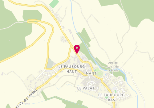 Plan de HOUDIN Valérie, Route de Millau, 12230 Nant