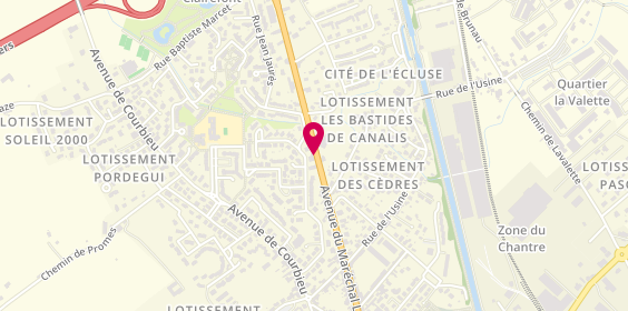 Plan de PIETERS Théo, 71 Avenue du Maréchal Leclerc, 82100 Castelsarrasin