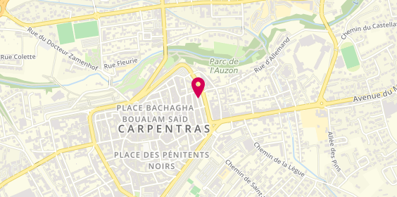 Plan de CLAIRET Marc, 190 Boulevard Alfred Rogier, 84200 Carpentras