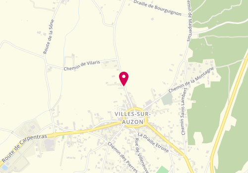 Plan de MEUDEC Amélie, 27 Route de Flassan, 84570 Villes-sur-Auzon
