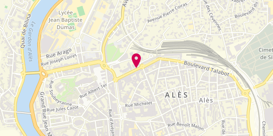 Plan de BOIS Fabrice, 7 Avenue Charles de Gaulle, 30100 Alès