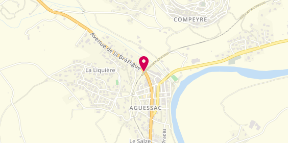 Plan de ALFONSO Marc, 10 Avenue des Causses, 12520 Aguessac
