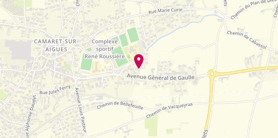 Plan de BONNET Léa, 108 Bis Avenue General de Gaulle, 84850 Camaret-sur-Aigues