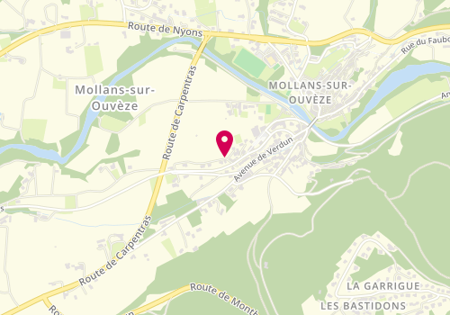 Plan de SCHEMBRI Florent, Place de l'Ancienne Gare, 26170 Mollans-sur-Ouvèze