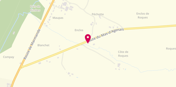 Plan de AGUIRRE PRAT Elena, 800 Route du Mas d'Agenais, 47700 Casteljaloux