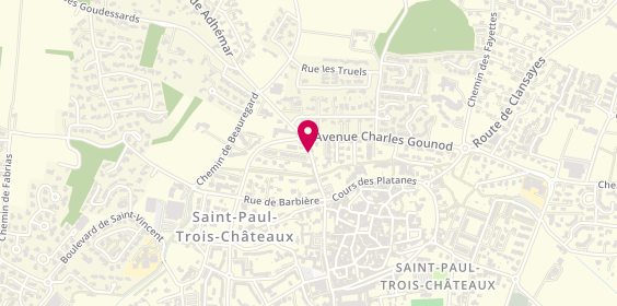 Plan de LOVERINI Lionel, 8 Ter Avenue Charles Gounod, 26130 Saint-Paul-Trois-Châteaux