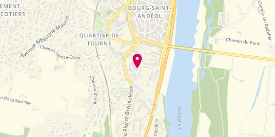 Plan de ROURRET Mandy, 14 Rue des Horts, 07700 Bourg-Saint-Andéol