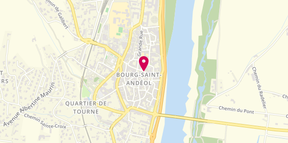 Plan de COUNIL Claude, 10 Place de L 'Église, 07700 Bourg-Saint-Andéol