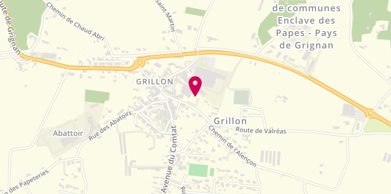 Plan de AUBRESPIN Olivier, 9 Ancienne Route de Valreas, 84600 Grillon