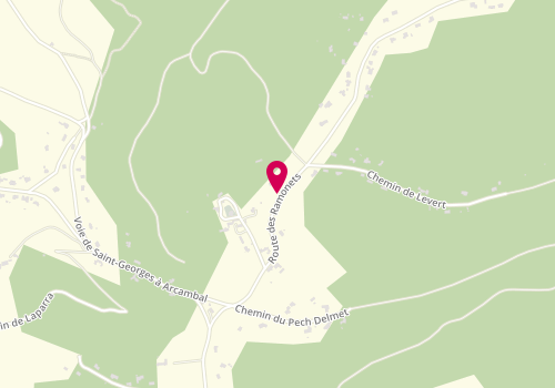 Plan de DESANGLES Estelle, 251 Route des Ramonets, 46000 Cahors